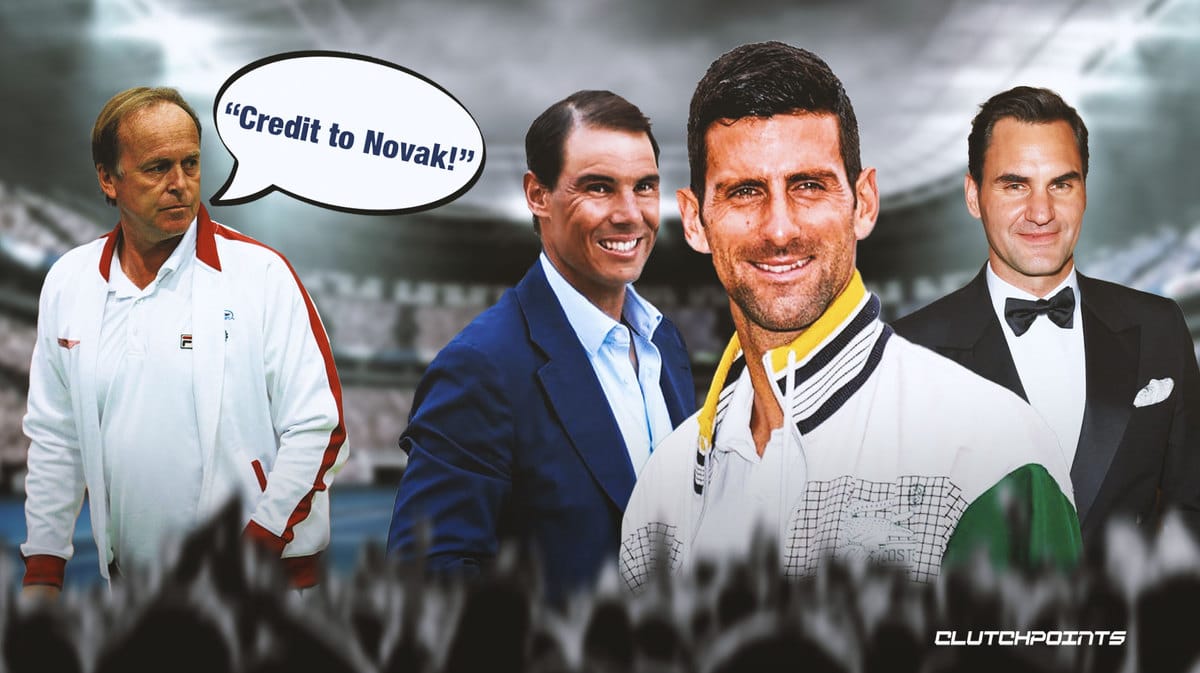 Novak Djokovic, Rafael Nadal, Roger Federer