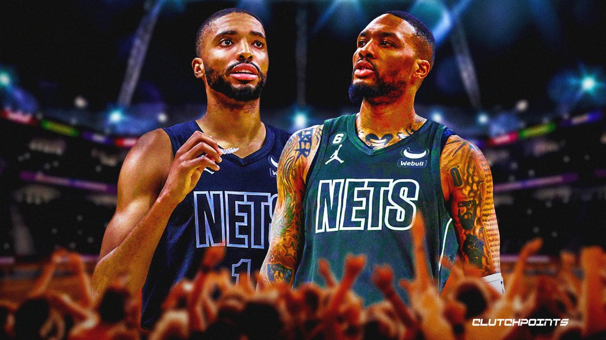 Damian Lillard, Mikal Bridges, Brooklyn Nets