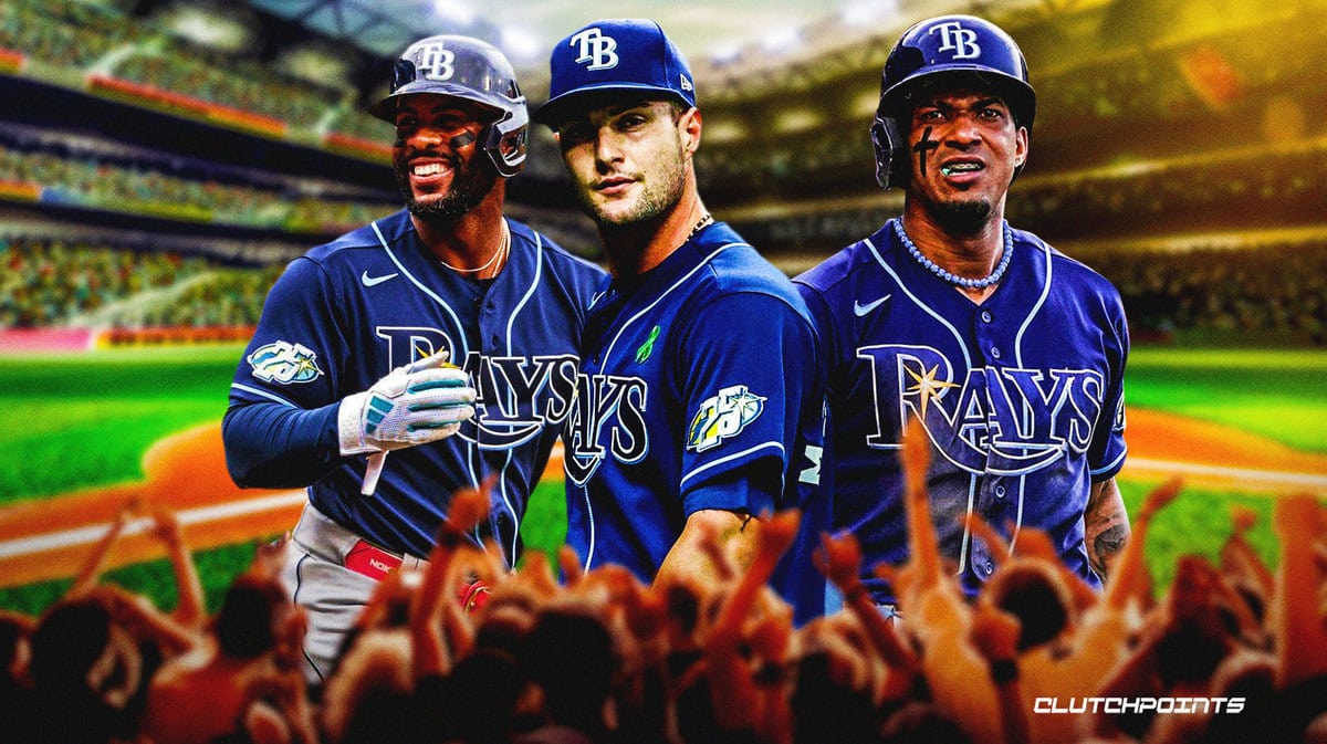 Yandy Diaz, Shane McClanahan, and Wander Franco, Rays