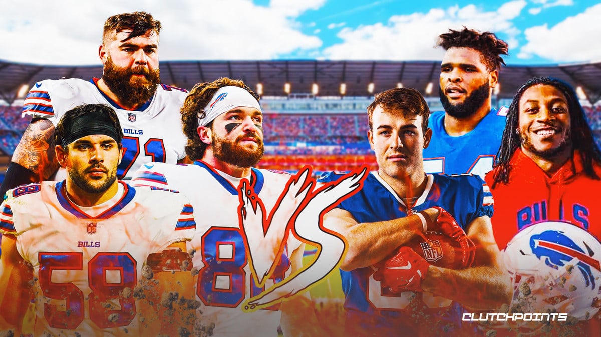 Bills, Bills roster, Bills rookies, Dawson Knox, Ryan Bates
