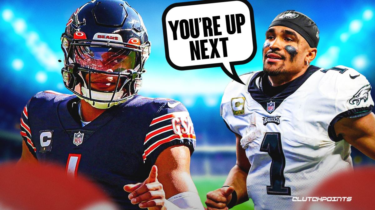 Justin Fields, Jalen Hurts, Bears, Eagles