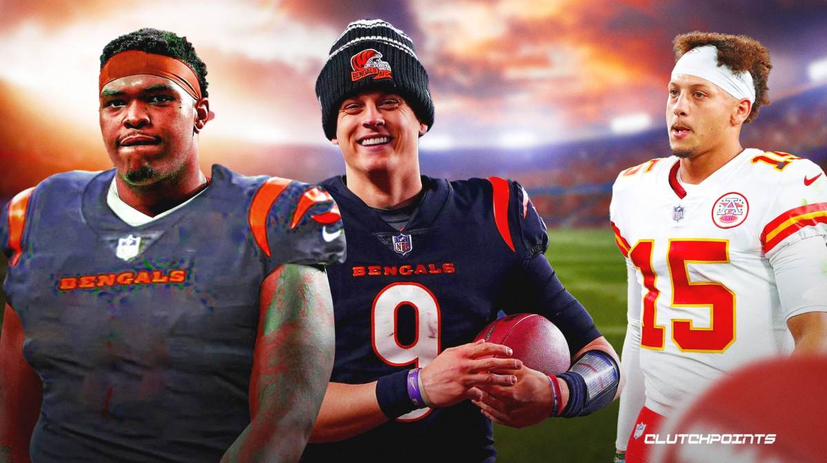 Bengals Chiefs Orlando Brown Jr. Joe Burrow Patrick Mahomes