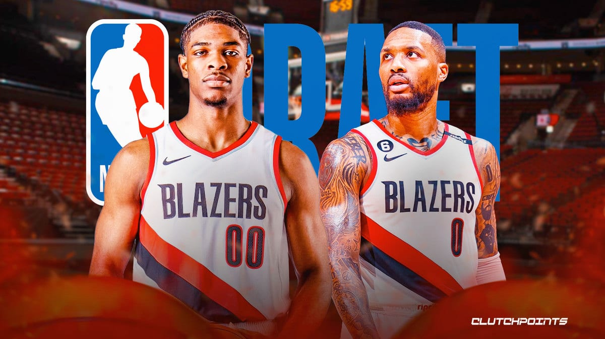 Scoot Henderson, Damian Lillard, Blazers, 2023 NBA Draft
