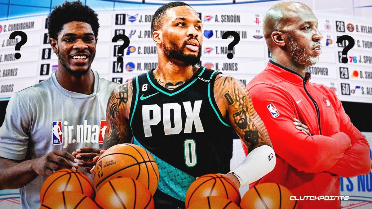 Blazers, NBA Draft, Damian Lillard, Scoot Henderson