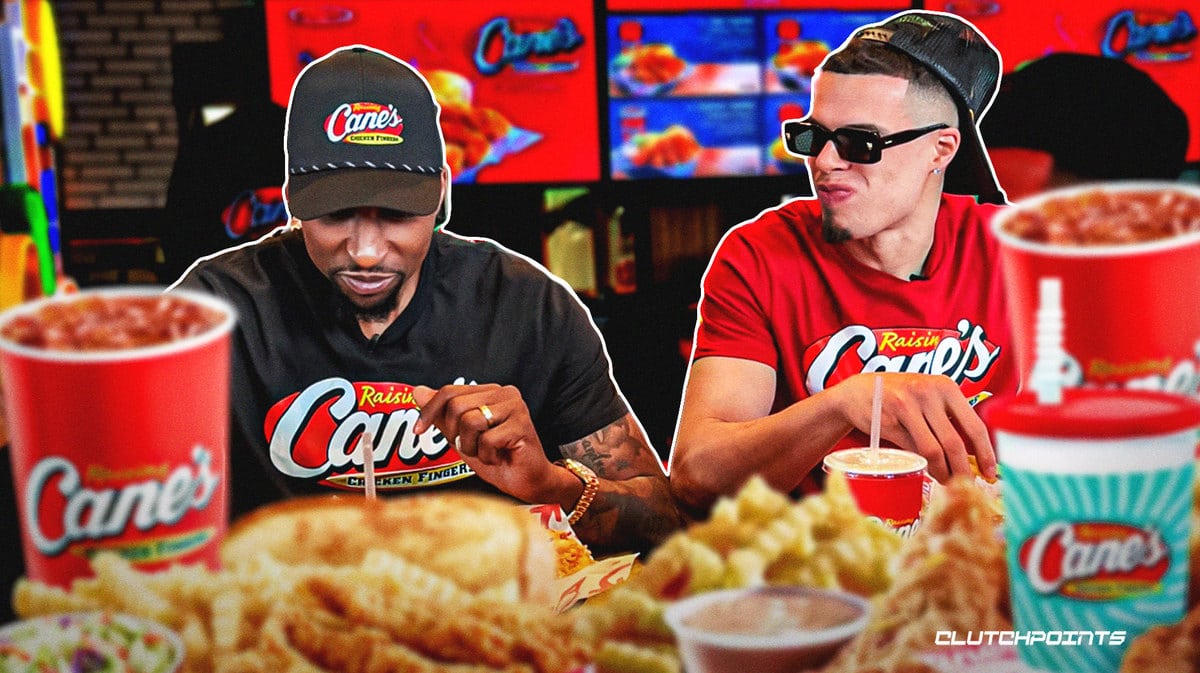 Nuggets Porter Jr., Caldwell Pope at Raising Cane's after Finals