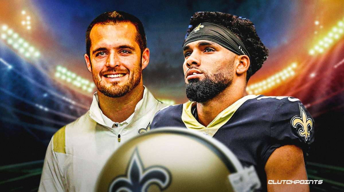 chris olave, derek carr, saints, saints derek carr, chris olave derek carr