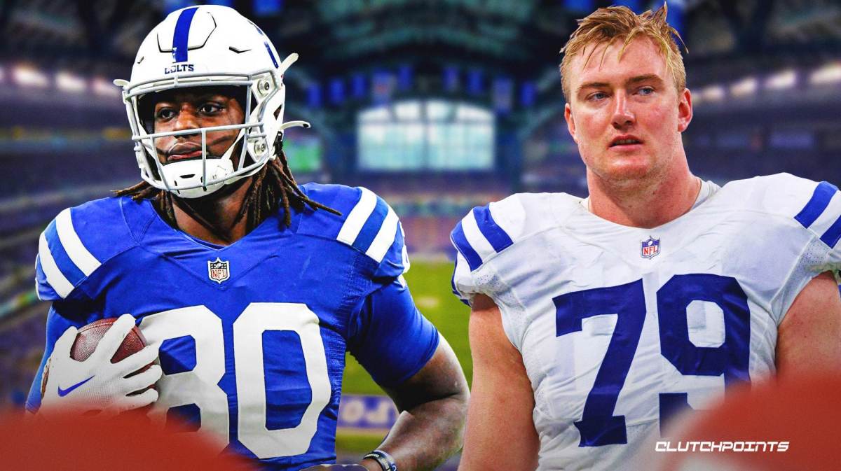 Indianapolis Colts, 2023 NFL offseason, Colts 2023, Jelani Woods, Bernhard Raimann