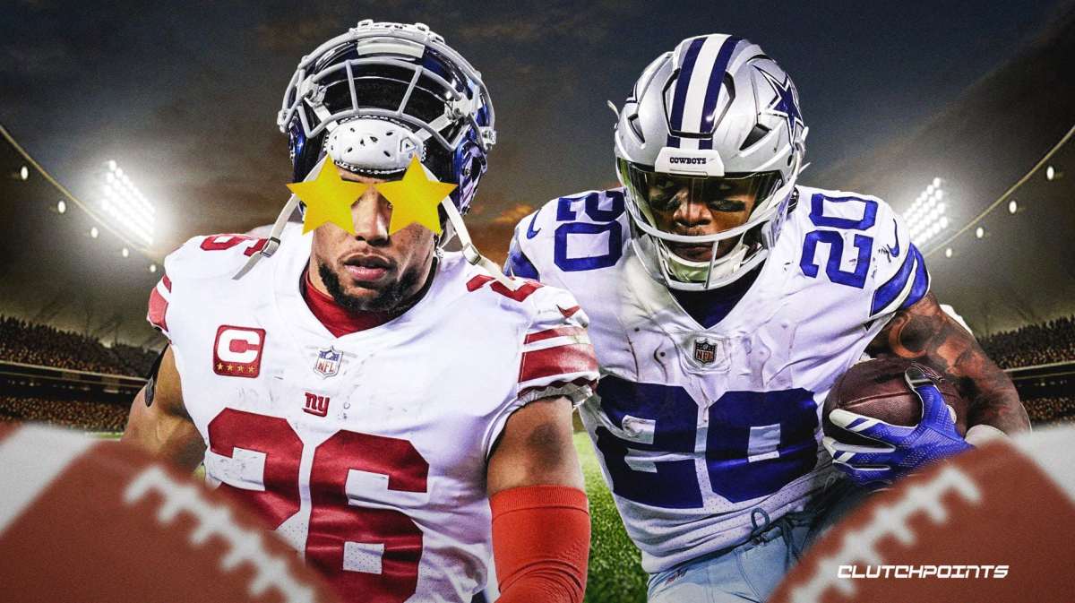 cowboys, giants, tony pollard, saquon barkley, cowboys tony pollard