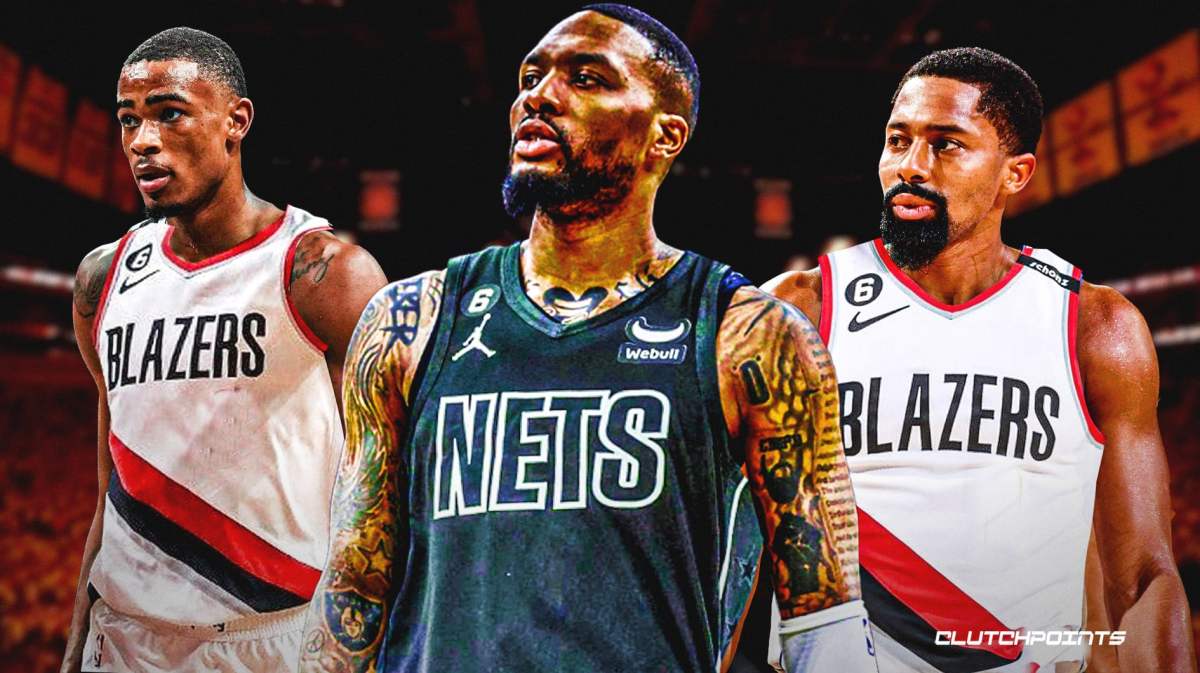 damian lillard, blazers, nets, damian lillard trade, nets damian lillard
