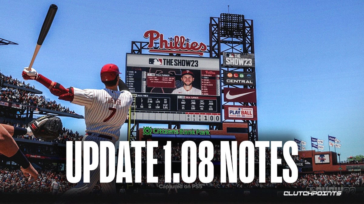 MLB The Show 23 Update 1.08 Notes