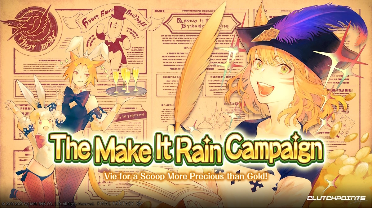 ffxiv make it rain 2023, ffxiv make it irain, ffxiv event, ffxiv make it rain event, ffxiv