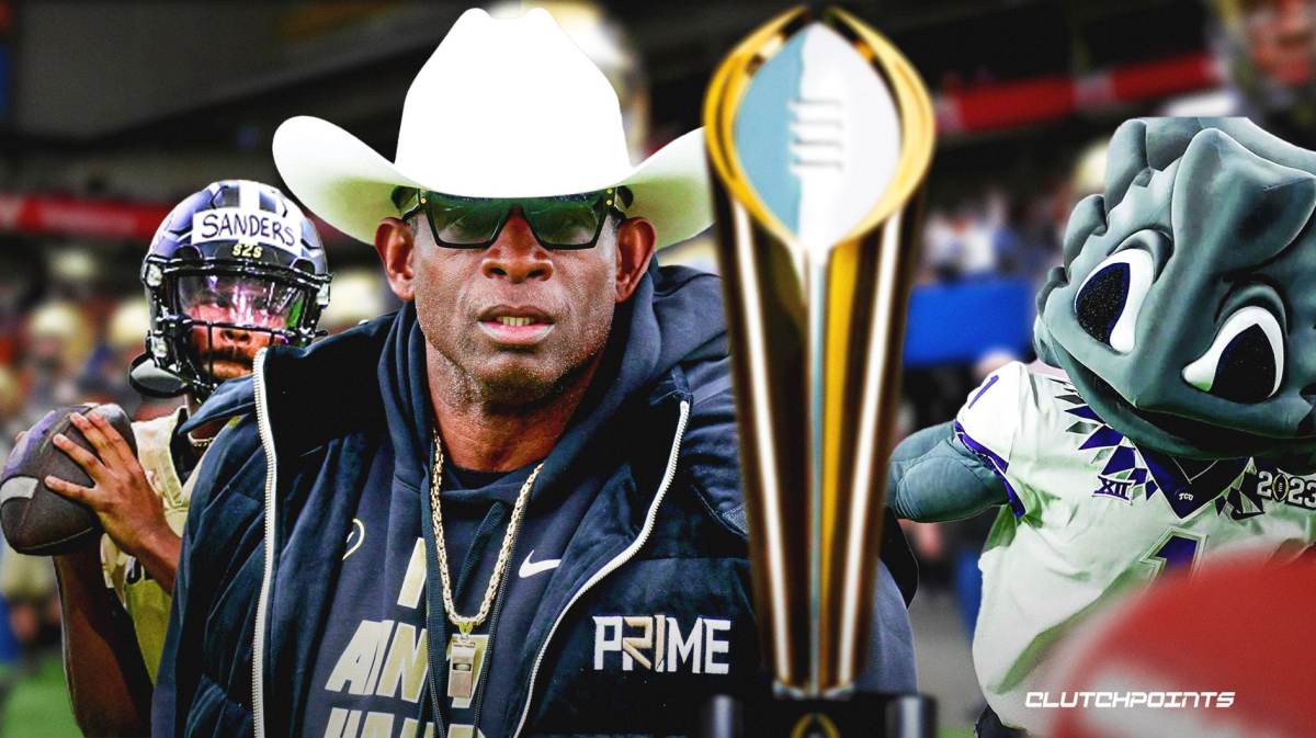 Colorado Buffaloes TCU Deion Sanders