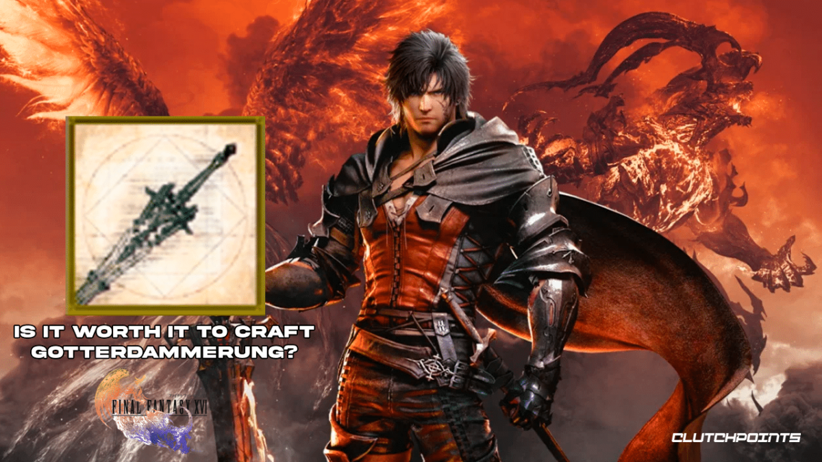 Is it worth it to craft the Gotterdammerung in Final Fantasy 16