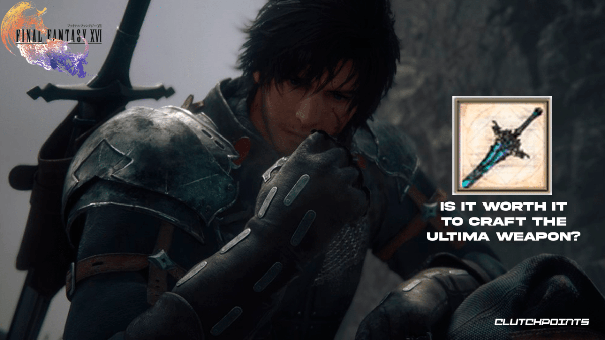 Is it worth it to craft Ultima Weapon in Final Fantasy 16