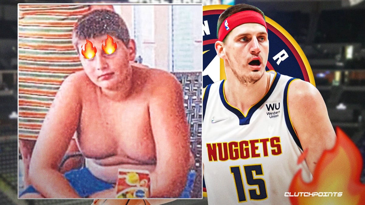Nuggets Nikola Jokic video playing basketball as a kid goes viral