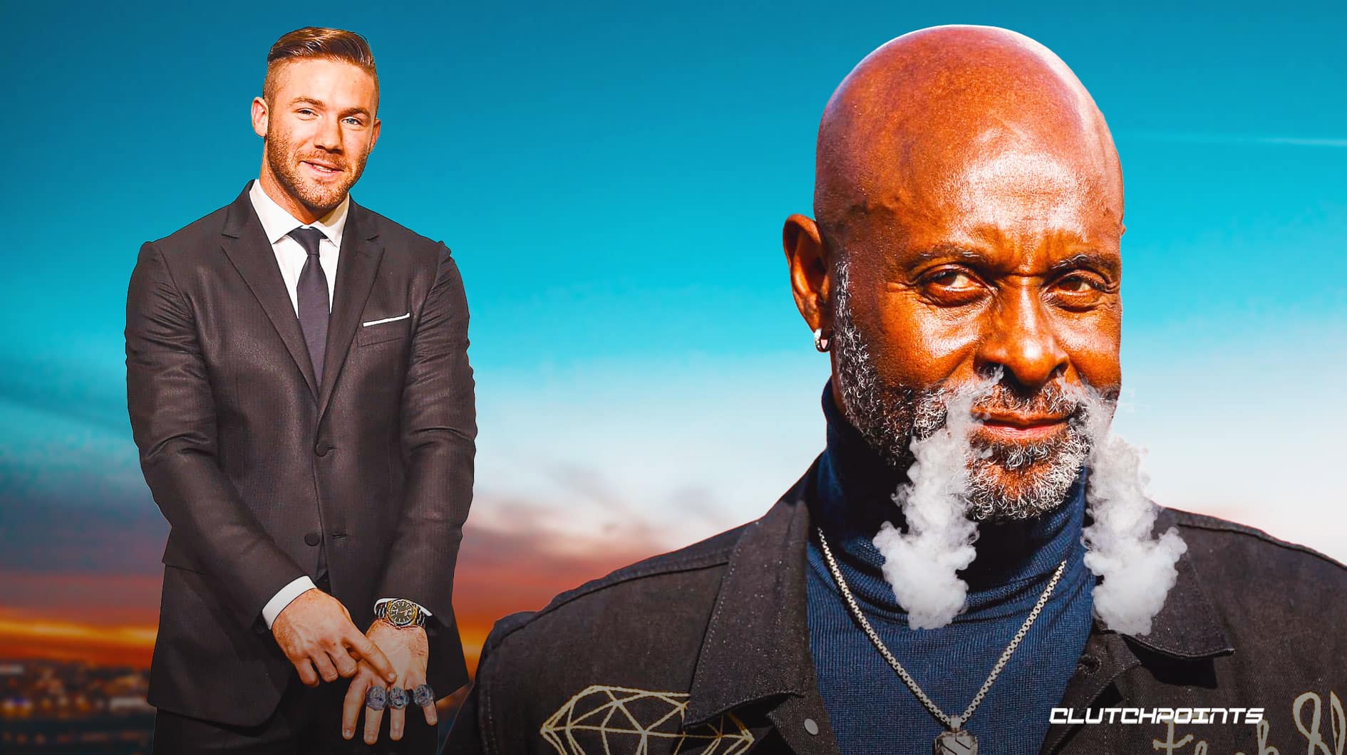 Julian Edelman shares why 49ers legend Jerry Rice was an 'inspiration' to  him