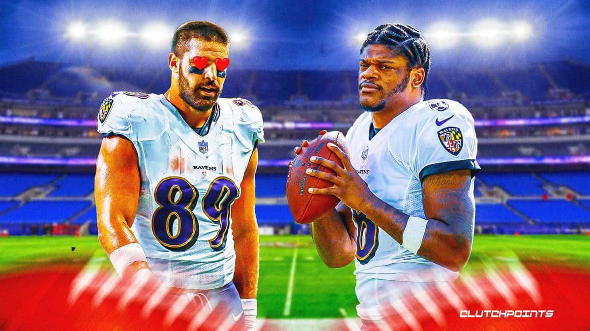 Mark Andrews, Lamar Jackson, Baltimore Ravens