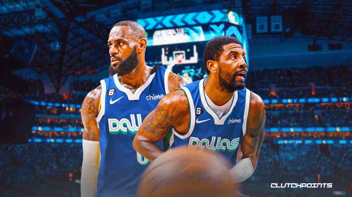 lebron james, mavs, lakers, kyrie irving, lebron kyrie