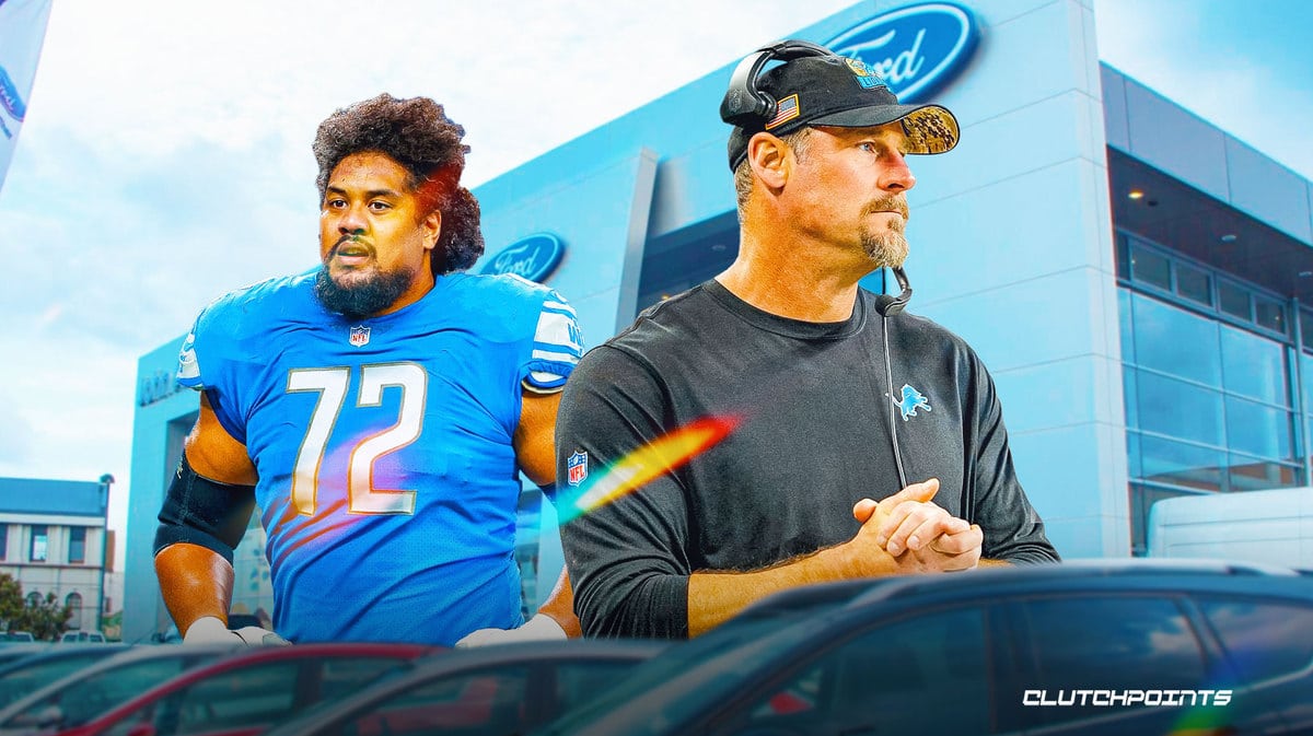 Detroit Lions, Dan Campbell, Halapoulivaati Vaitai, Penei Sewell