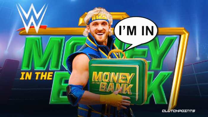 WWE, Logan Paul, Money in the Bank, Ricochet, LA Knight,