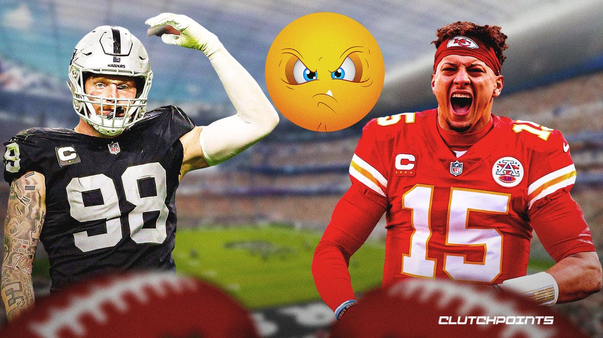 Las Vegas Raiders, Kansas City Chiefs, Maxx Crosby, Patrick Mahomes