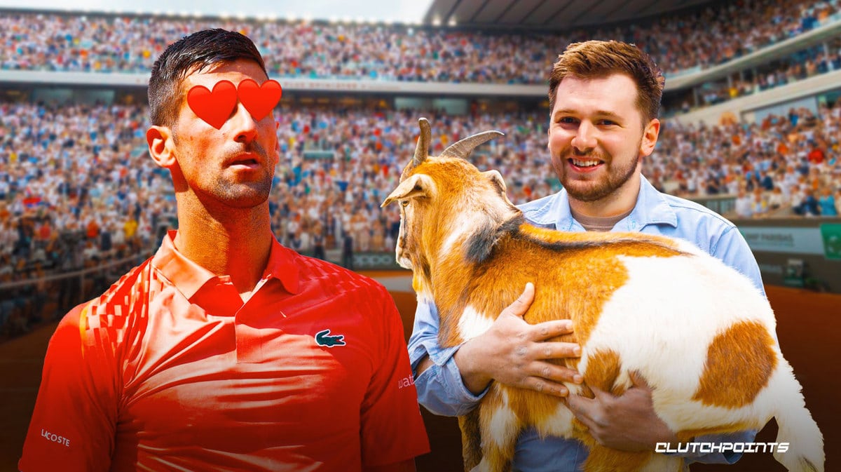 Luka Doncic, Novak Djokovic, French Open, Mavs