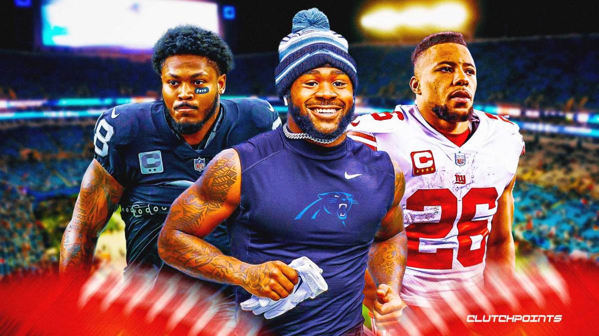 miles sanders, panthers, saquon barkley, josh jacobs, running back contracts
