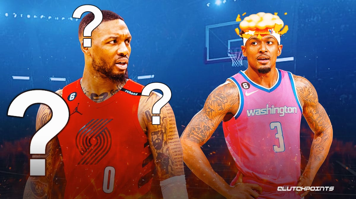 Damian Lillard, Bradley Beal, Washington Wizards, Portland Trail Blazers