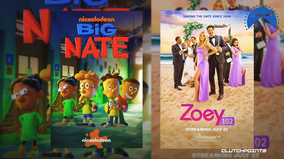 Paramount+, Big Nate, Zoey 102
