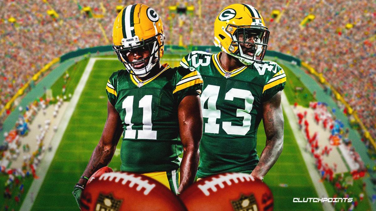 Jayden Reed and Kiondre Thomas, Packers