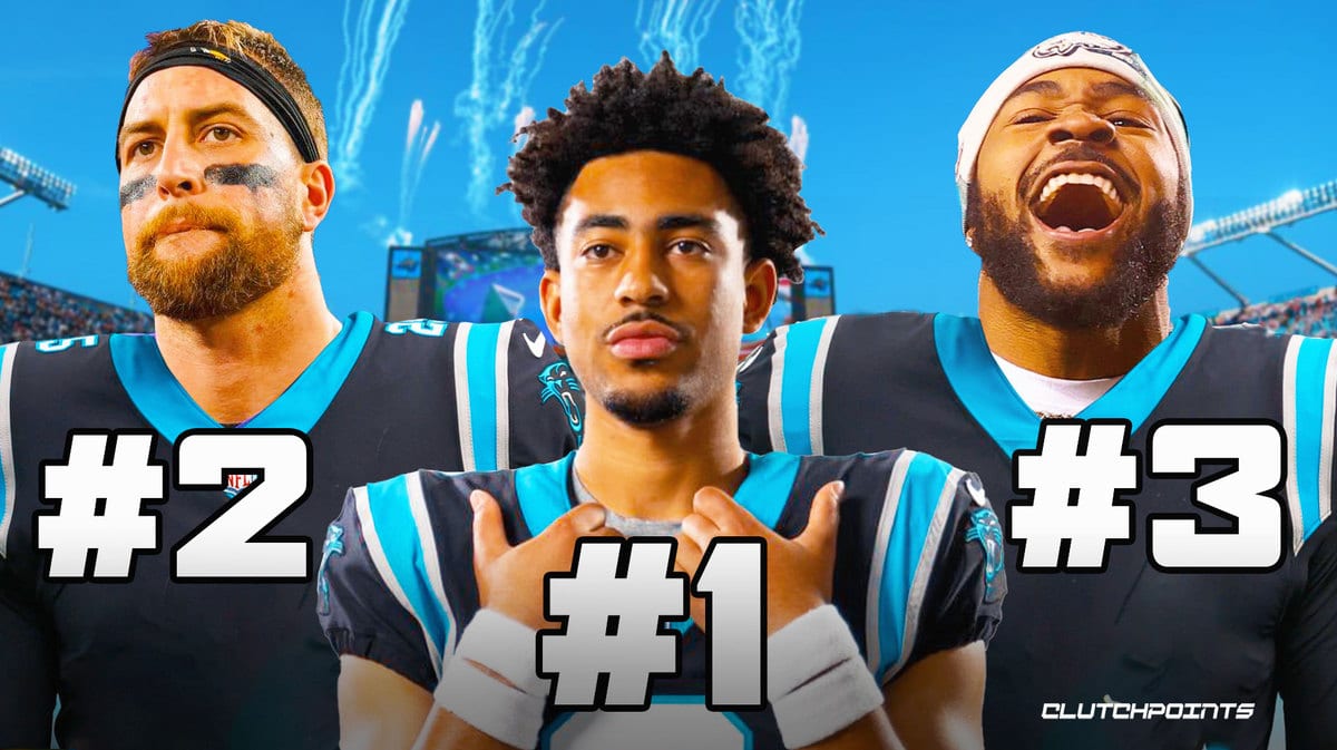 carolina panthers, adam thielen, bryce young, miles sanders