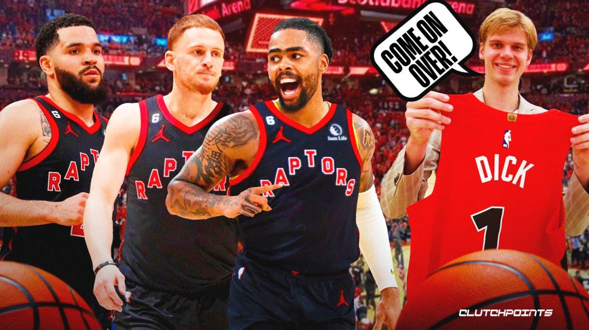 Raptors, NBA Free Agency, Fred VanVleet, D'Angelo Russell, Donte DiVincenzo, Gradey Dick