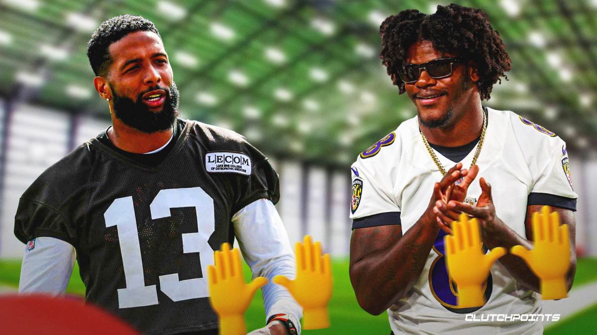 ravens, lamar jackson, ravens lamar jackson, odell beckham jr, lamar jackson odell beckham jr