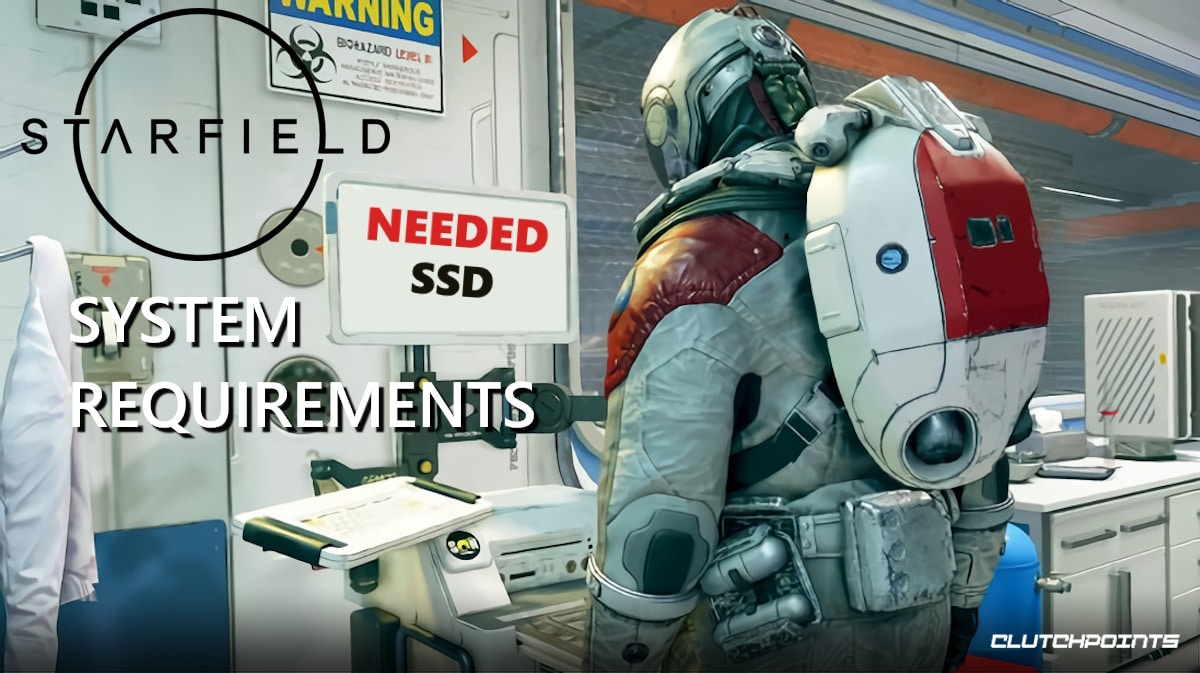starfield system requirements, starfield pc, starfield ssd,starfield