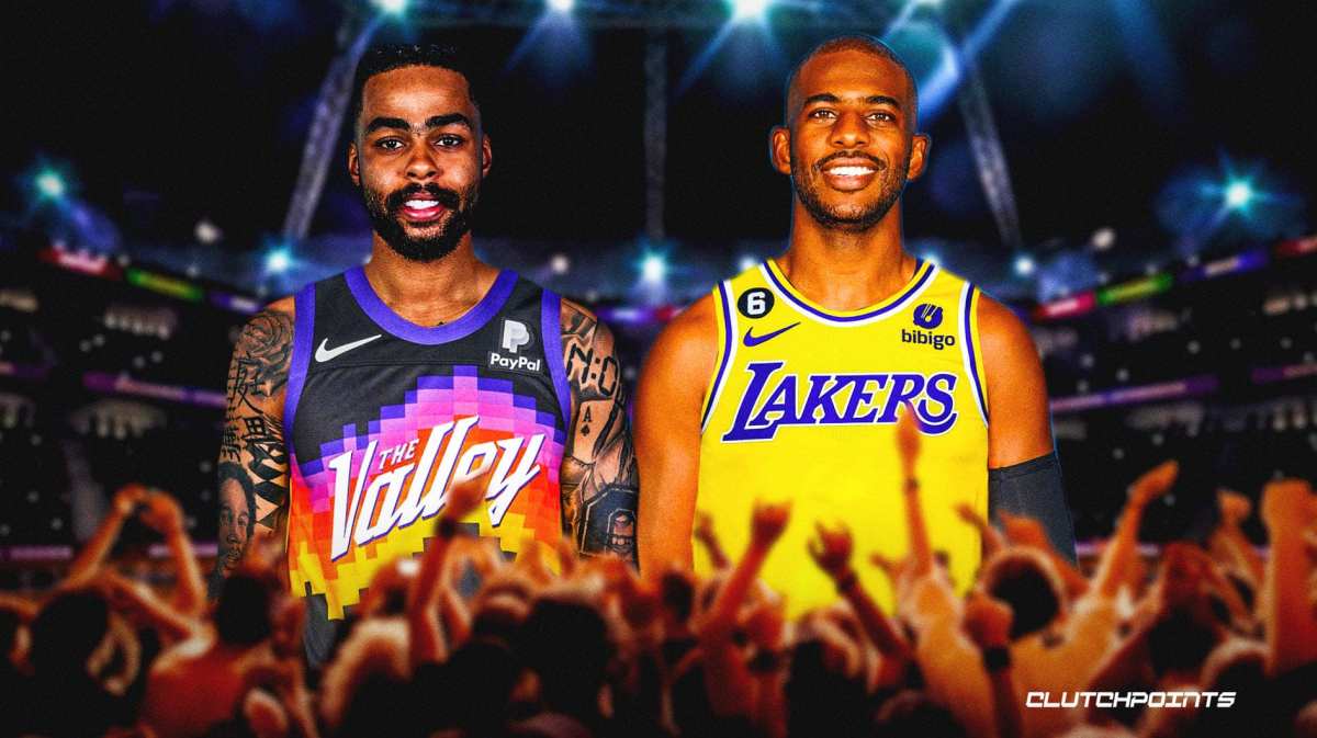 suns, lakers, nba rumors, d'angelo russell, chris paul