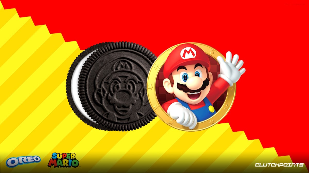 super mario oreo, super mario collab, oreo collab, super mario, oreo collaboration