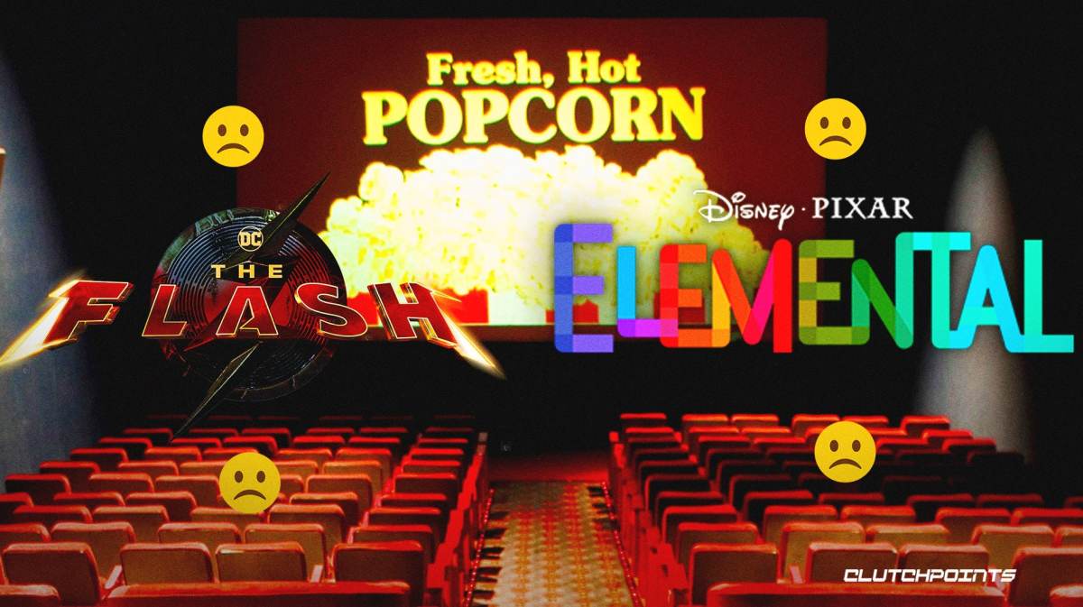 DC, The Flash, Elemental, Pixar, movie theater