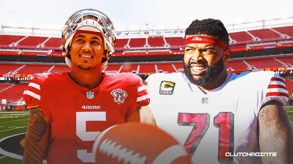 trey lance, trent williams, niners, niners trey lance, trent williams trey lance