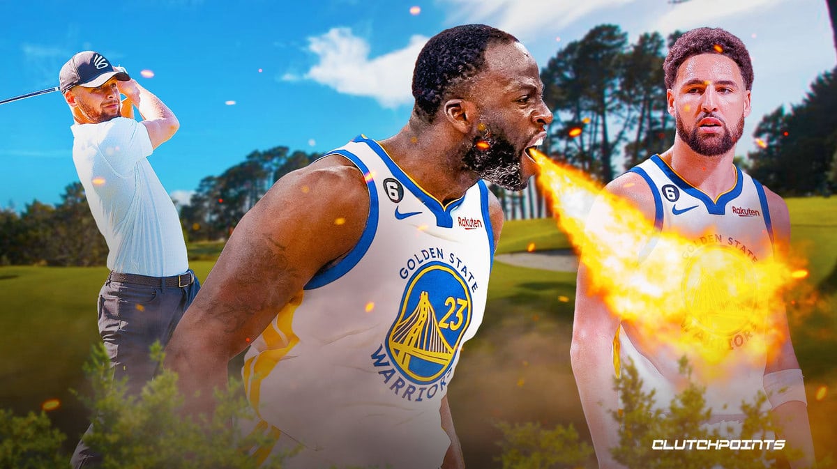 Draymond Green, Klay Thompson, Stephen Curry, Golden State Warriors