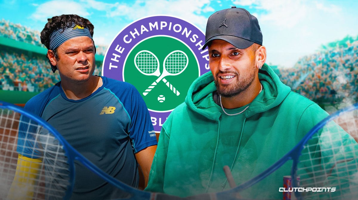 Wimbledon, Nick Kyrgios, Milos Raonic
