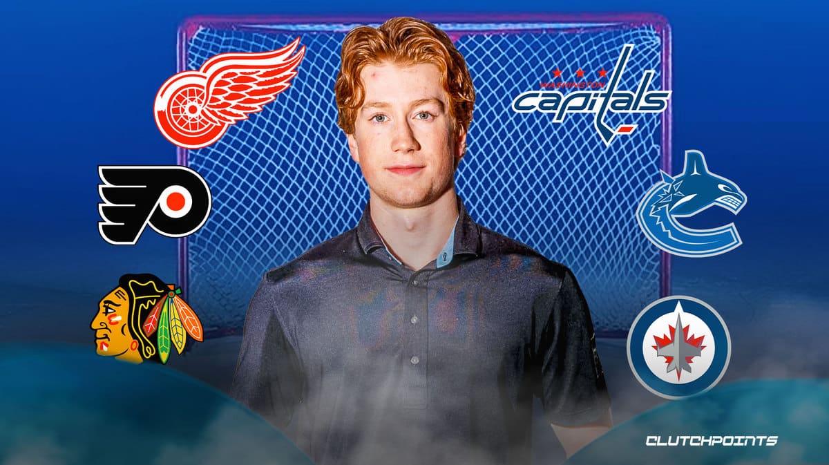 NHL Draft, Nate Danielson, NHL Mock Draft, Flyers, Red Wings