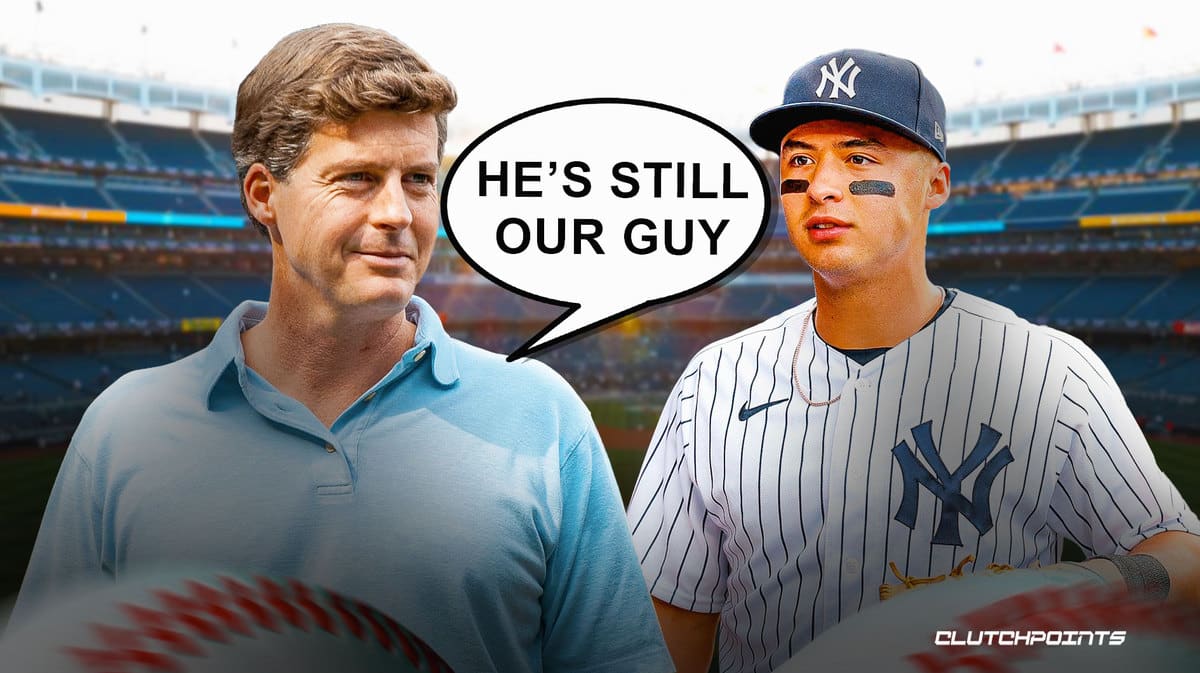 Anthony Volpe, Hal Steinbrenner, Yankees, Oswald Peraza