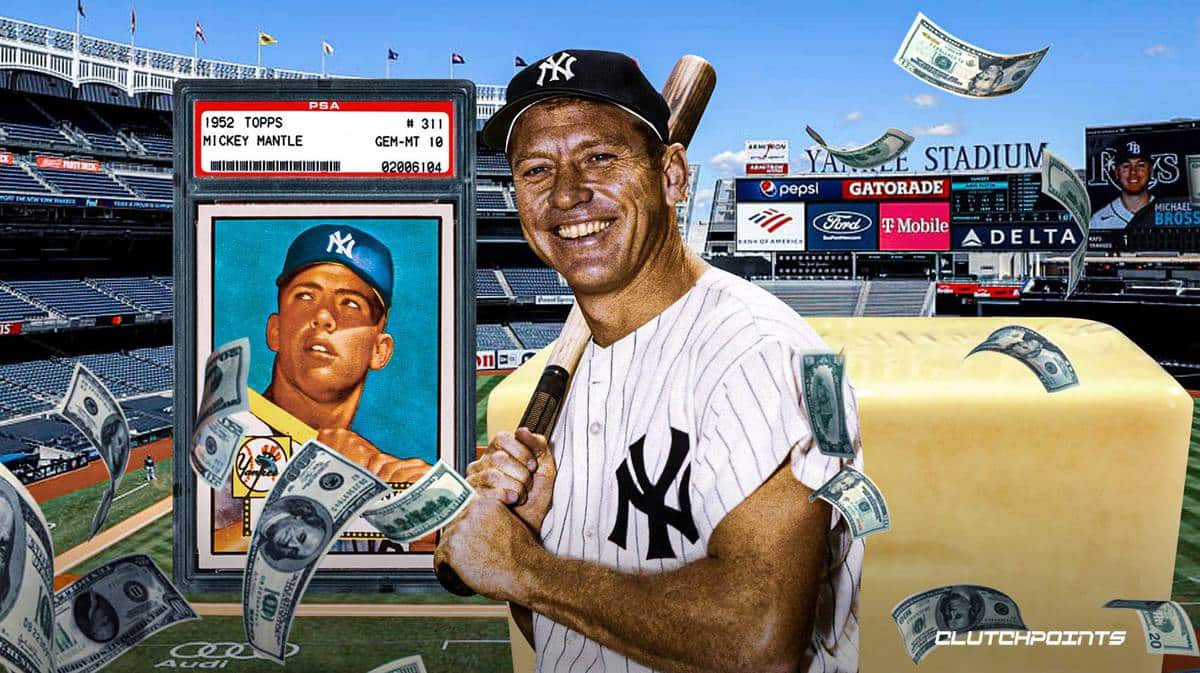 Mickey Mantle Baseball Card Sells for Record $5.2 Million