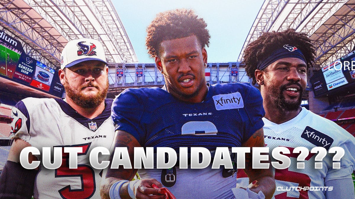 Texans, Texans roster, Texans training camp, Brevin Jordan, Scott Quessenberry, Jerry Hughes
