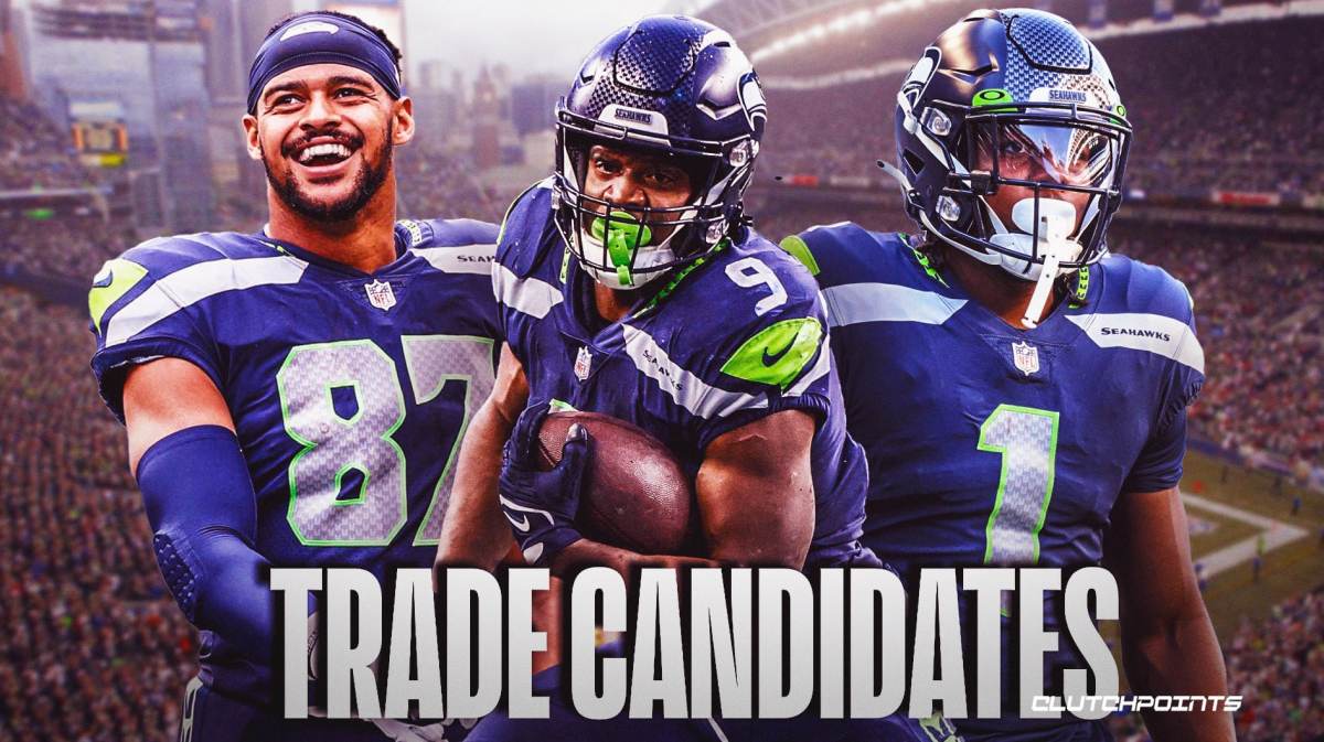 Seattle Seahawks training camp trade candidates kenneth walker iii noah fant d'wayne eskridge