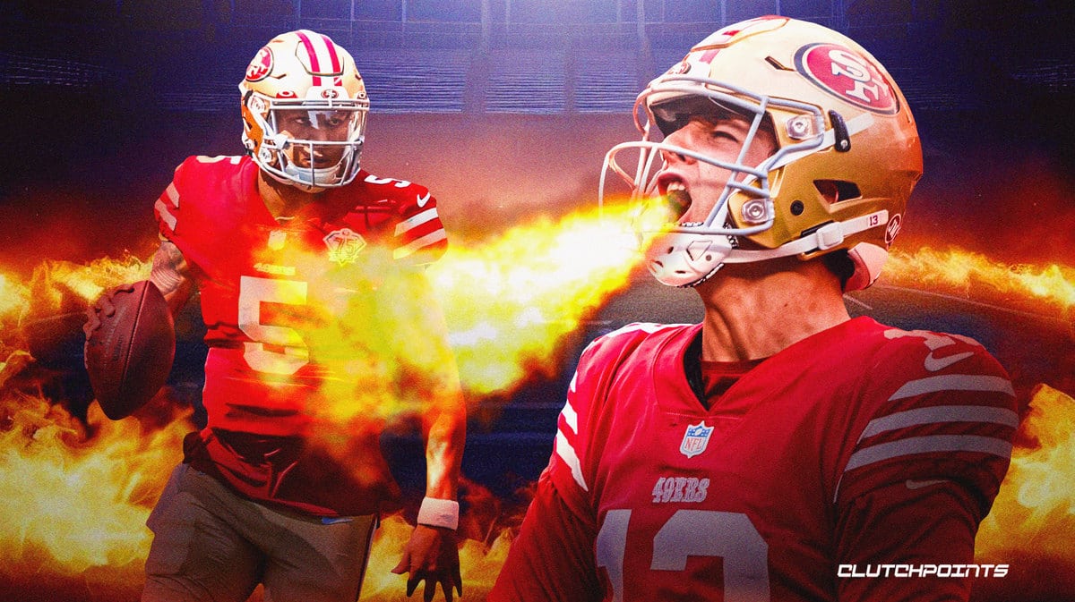 Trey Lance, Brock Purdy, San Francisco 49ers, NFL Training Camp