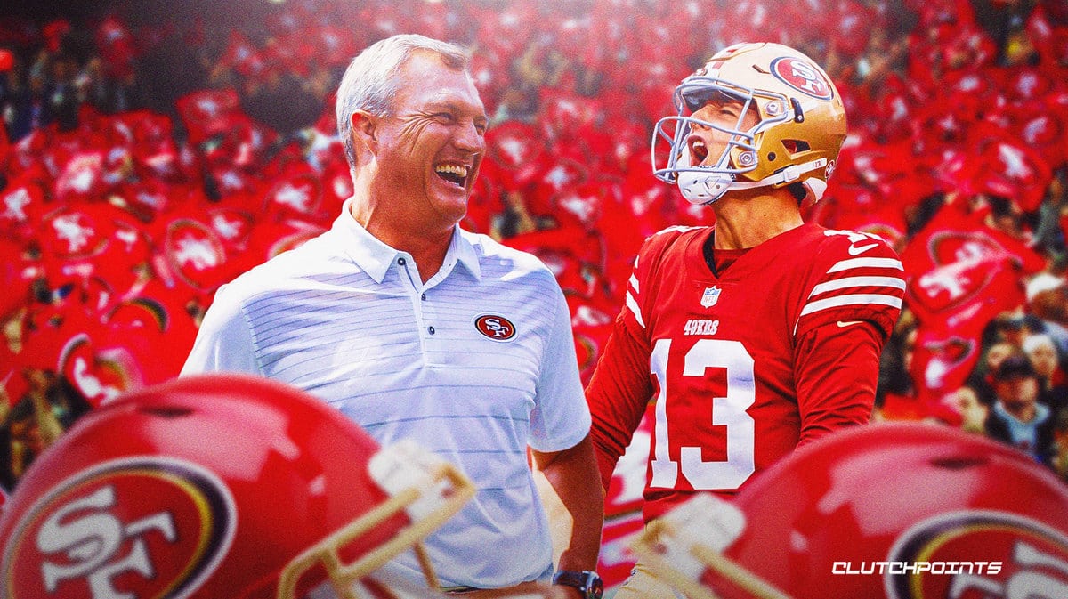 John Lynch, Brock Purdy, 49ers