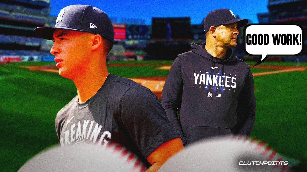 Aaron Boone, Anthony Volpe, yankees