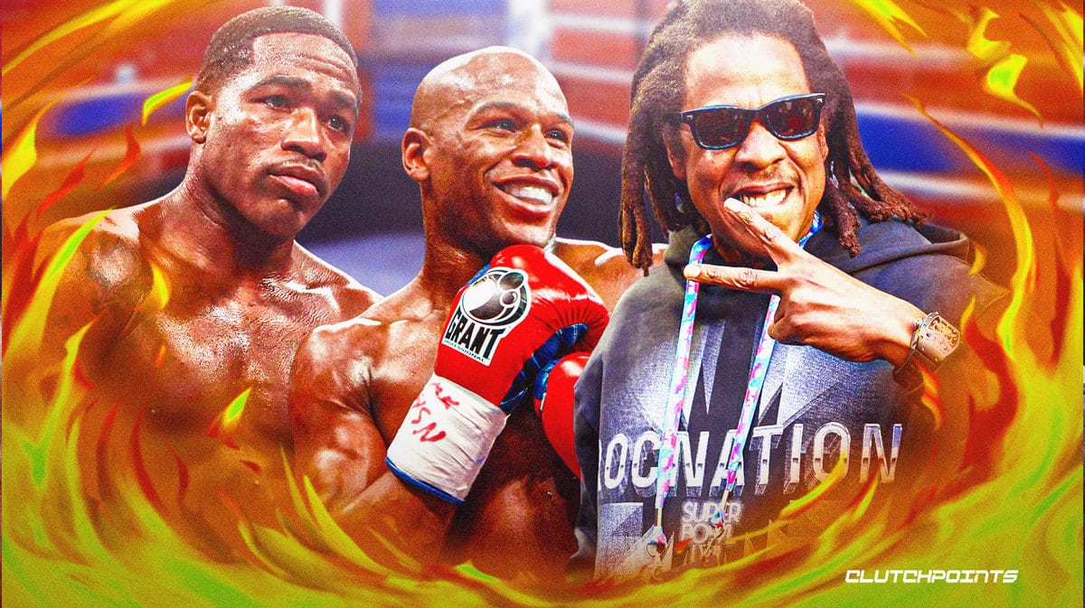 Floyd Mayweather, Adrien Broner, Jay-Z