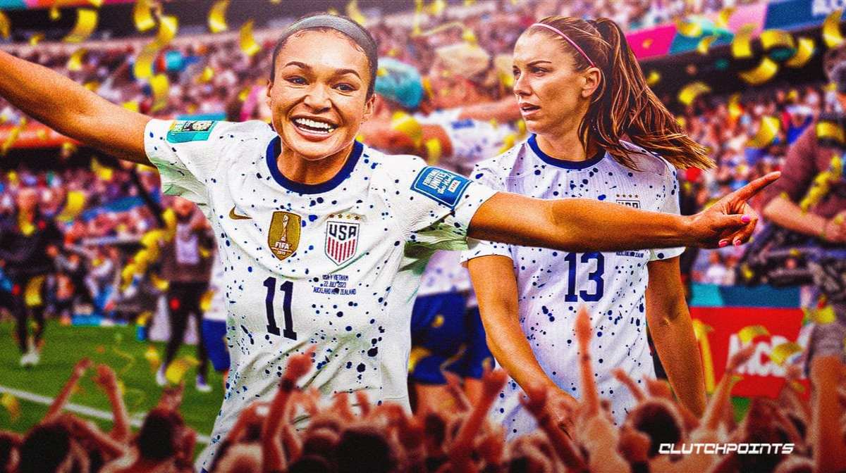 Alex Morgan, Sophia Smith, USWNT, Vietnam, FIFA Women's World Cup